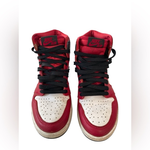 Nike Air Jordan 1 Retro High Satin Snake Red - Picture 3 of 4